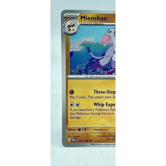 Mienshao 097/182 Uncommon‎ Paradox Rift Non Holo Pokemon TCG Mint Unplayed - Picture 2 of 6